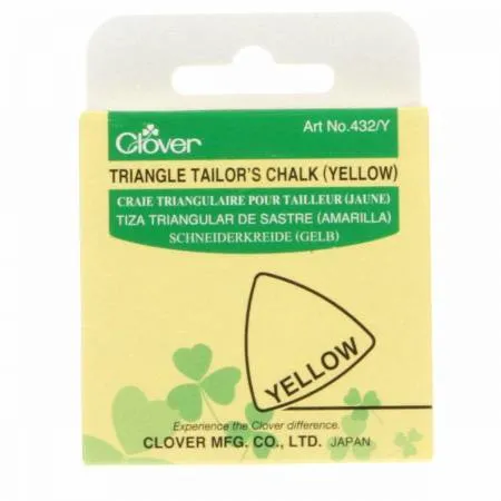 Triangle Tailor's Chalk - Various Colors