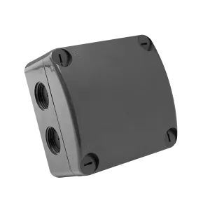 Unicrimp QOE8553AGY 85x85x52mm IP66 Weatherproof Enclosure - Anthracite Grey