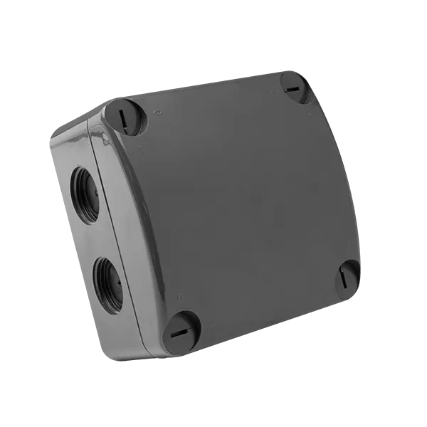 Unicrimp QOE8553AGY 85x85x52mm IP66 Weatherproof Enclosure - Anthracite Grey
