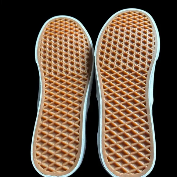 Vans Doodle Checkerboard Slip On Shoes, unisex, NWOT