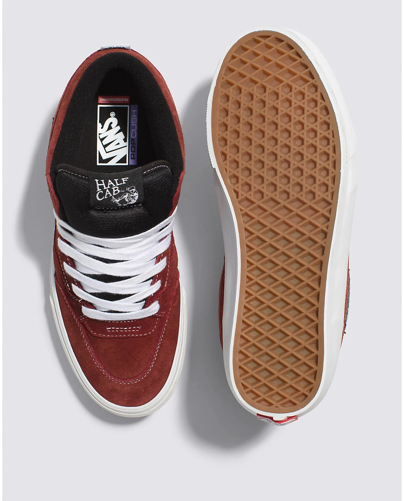 Vans Pig Suede Skate Half Cab '92 Shoe Brick