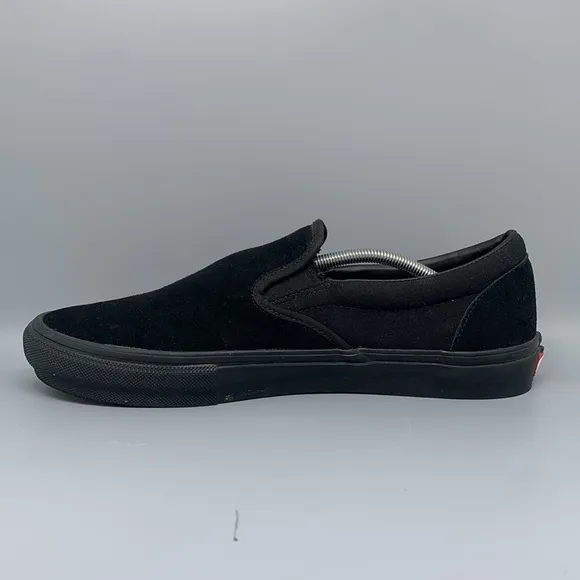 Vans Pro Slip-On Black Skate Shoes Men's Sz 13