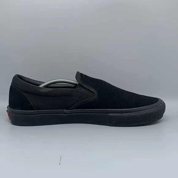 Vans Pro Slip-On Black Skate Shoes Men's Sz 13