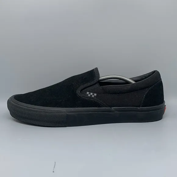 Vans Pro Slip-On Black Skate Shoes Men's Sz 13