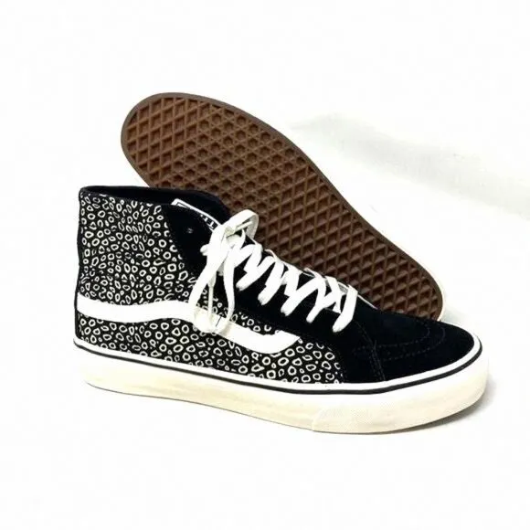VANS Sk8-Hi Decon Sneakers Canvas Suede Black For VN0A4BX64WM Shoes Skate Men