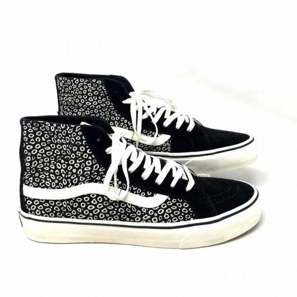 VANS Sk8-Hi Decon Sneakers Canvas Suede Black For VN0A4BX64WM Shoes Skate Men