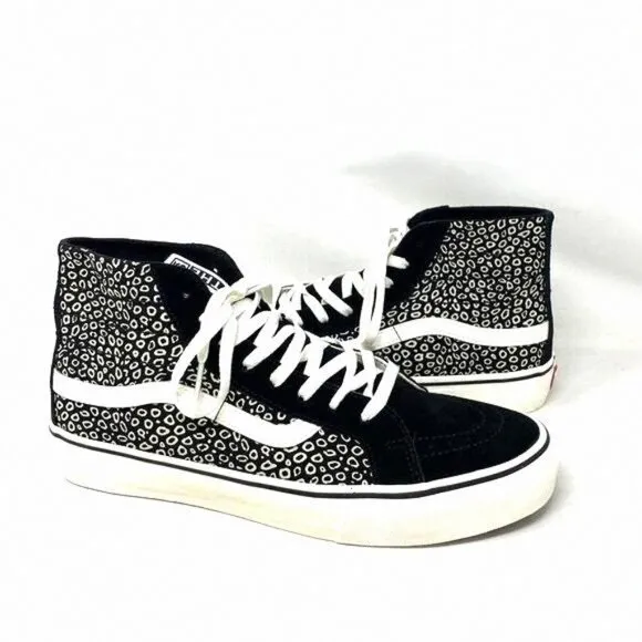 VANS Sk8-Hi Decon Sneakers Canvas Suede Black For VN0A4BX64WM Shoes Skate Men