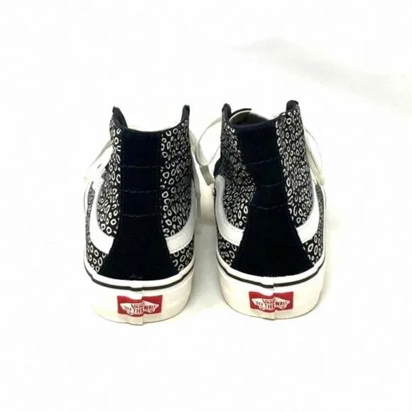 VANS Sk8-Hi Decon Sneakers Canvas Suede Black For VN0A4BX64WM Shoes Skate Men