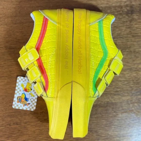 Vans x Haribo Old Skool V Checkerboard Skate Shoe Mens 6.5 Womens 8 Yellow NEW