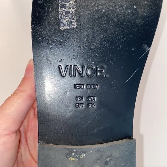 Vince Thea Leather Thong Sandal SZ 8.5
