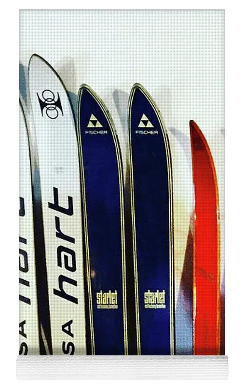 Vintage Ski Collection - Yoga Mat