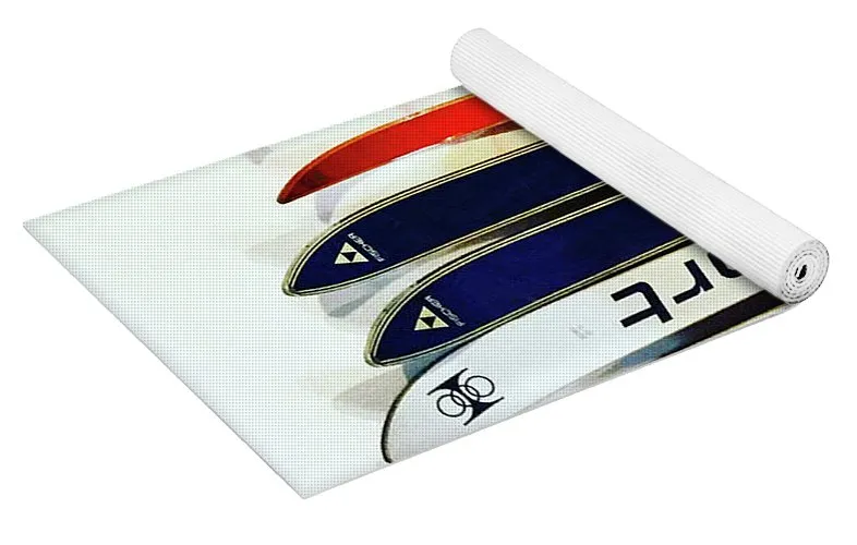 Vintage Ski Collection - Yoga Mat