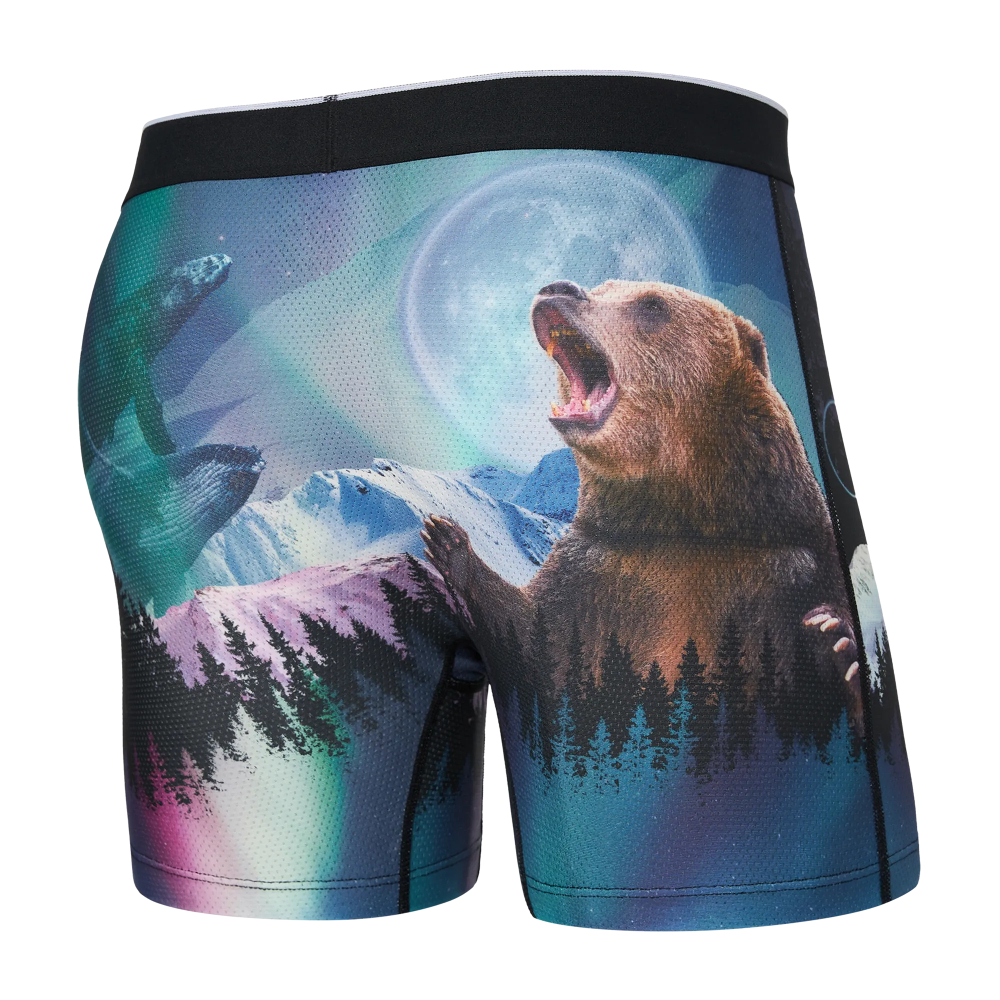 VOLT BREATHABLE MESH BOXER BRIEF - SLIM FIT - YUKON AND BEYOND-MULTI