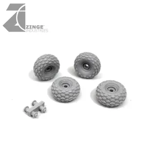 Wheels - 27mm All-Terrain X 4 Sprue