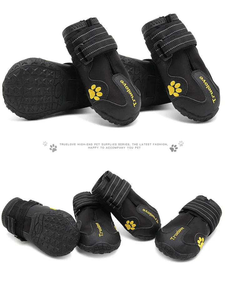 Whinhyepet Outdoor Adventure Dog Shoes - Green, Size 5