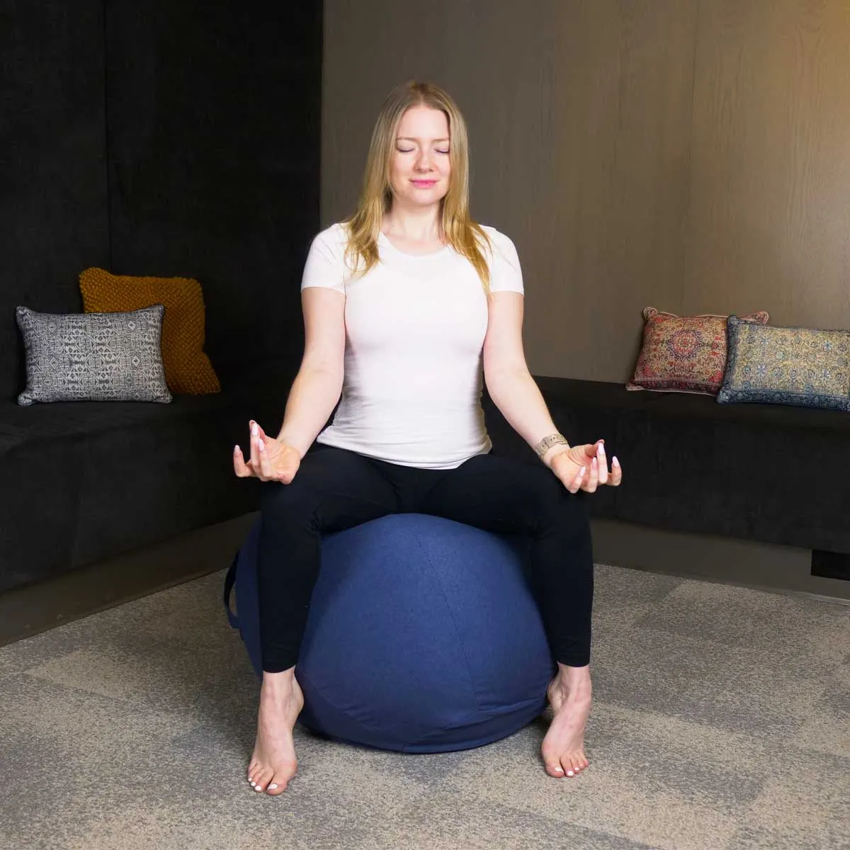 Wholesale Exerfit Yogi Ball with Fabric Cover (Various Colours)