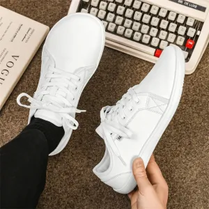 Wide footwear for heel pain