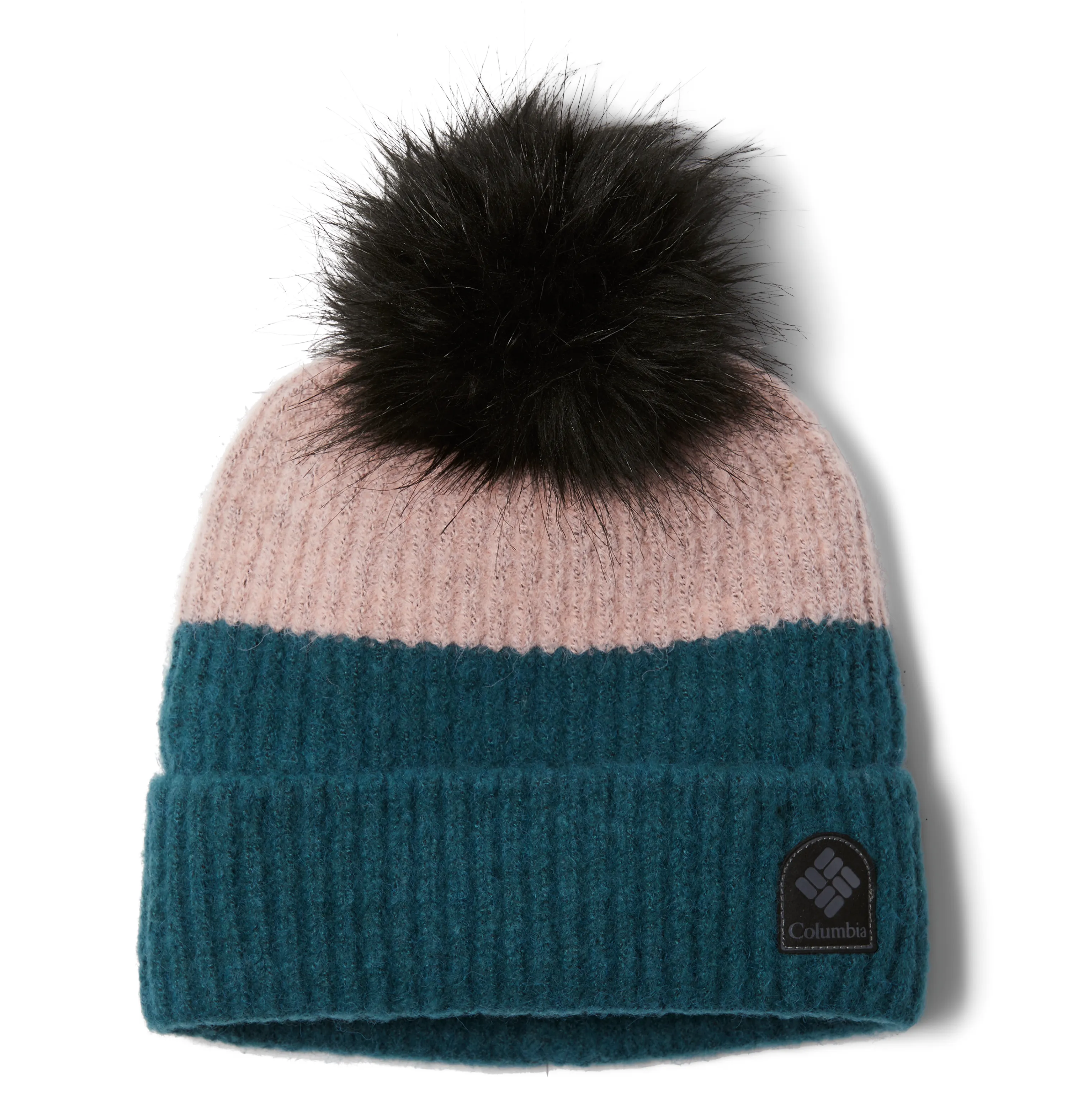 WINTER BLUR POM POM BEANIE