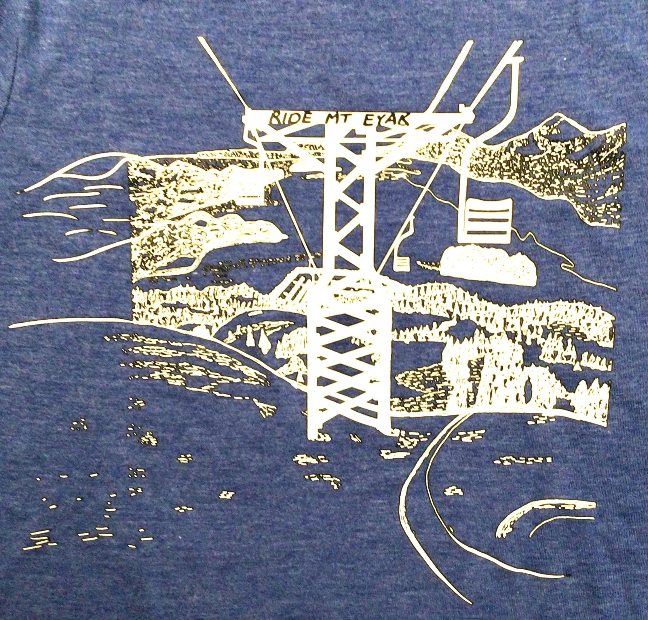 Women's Cordova Alaska Ride Mt. Eyak Crew T Shirt 2XL