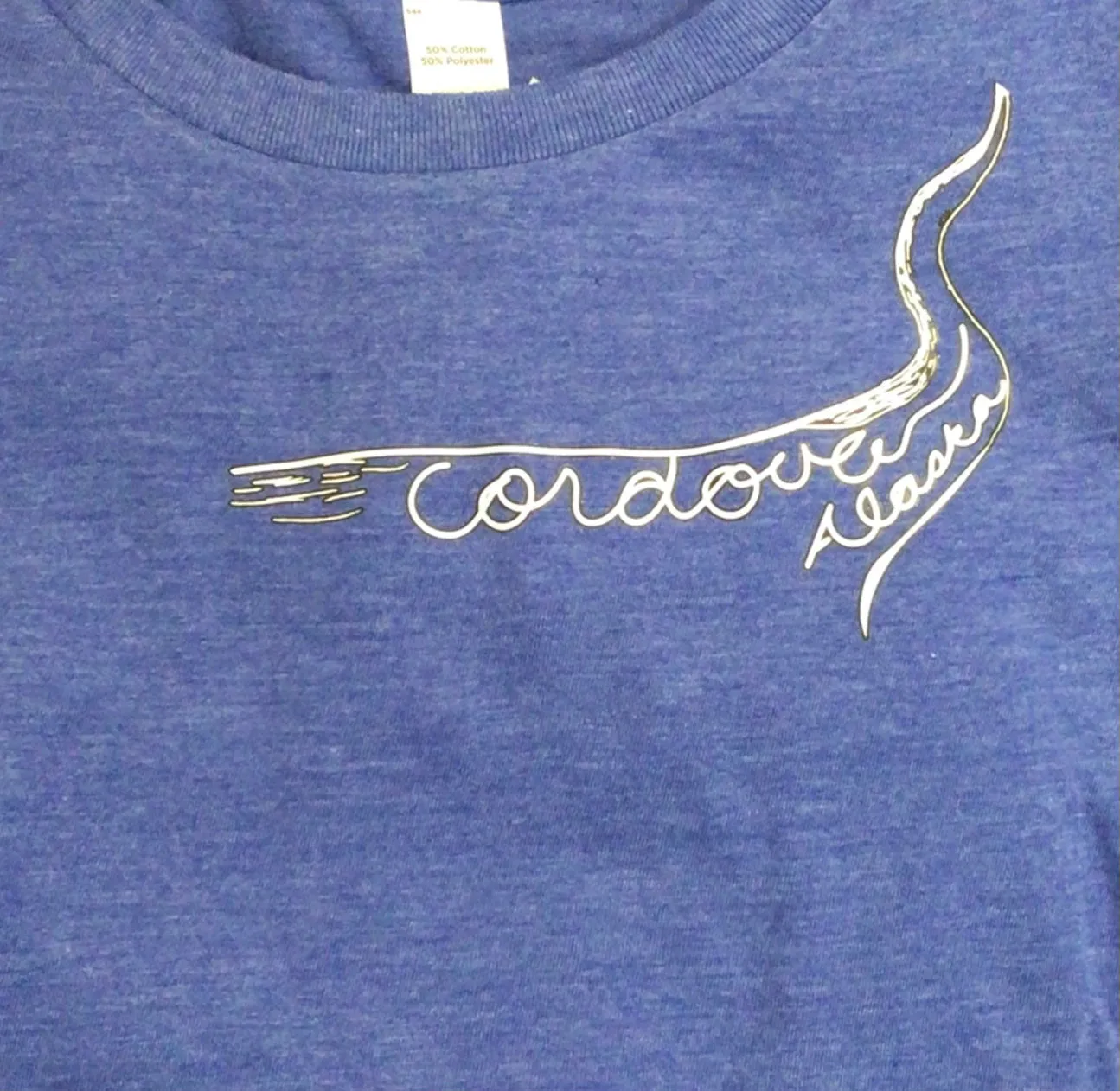 Women's Cordova Alaska Ride Mt. Eyak Crew T Shirt 2XL