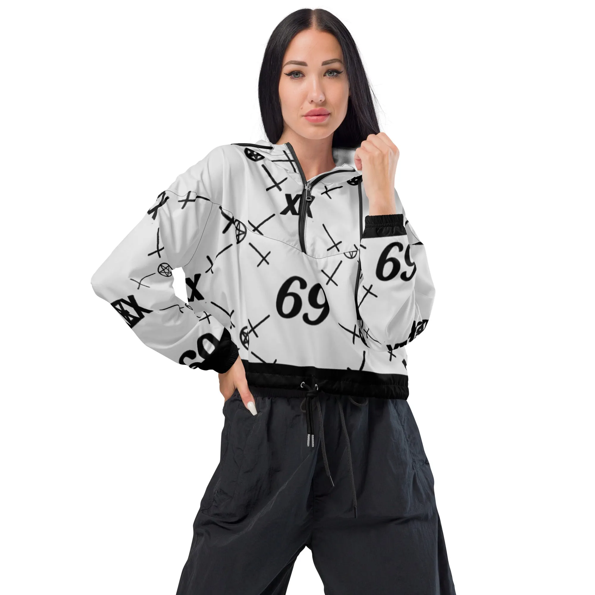 Women’s cropped windbreaker