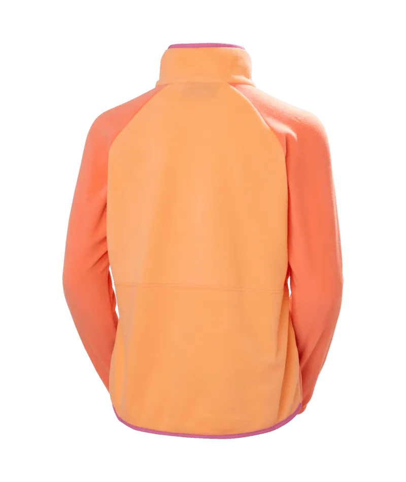 WOMEN'S RIG FLEECE 1/2 ZIP - PEACH ECHO