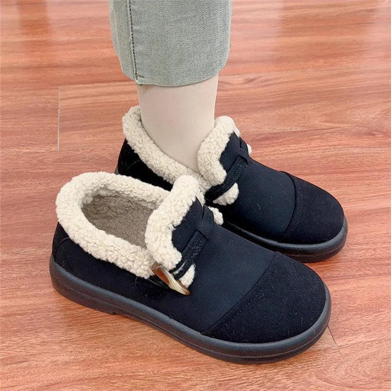 Women's Thickened Warm Slip-On Shoes
