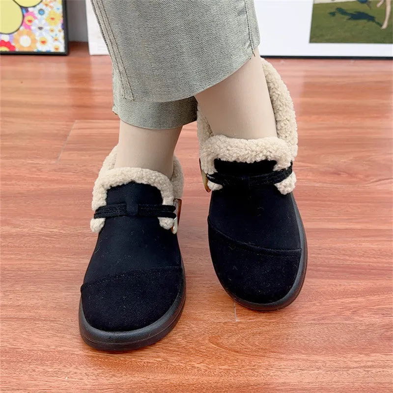 Women's Thickened Warm Slip-On Shoes