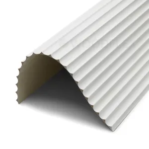 WOODFLEX WHITE PRIMED FLEXIBLE - WAVE 30 - 2700mm x 600mm