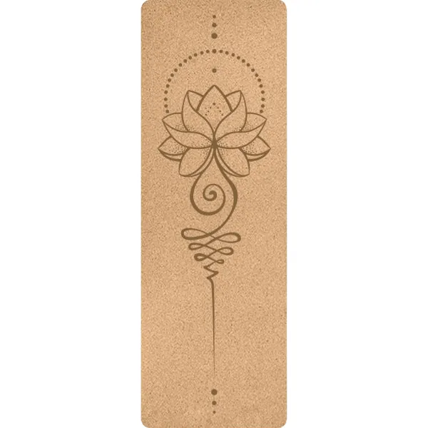 Woowooh Lotus Cork Yoga Mat