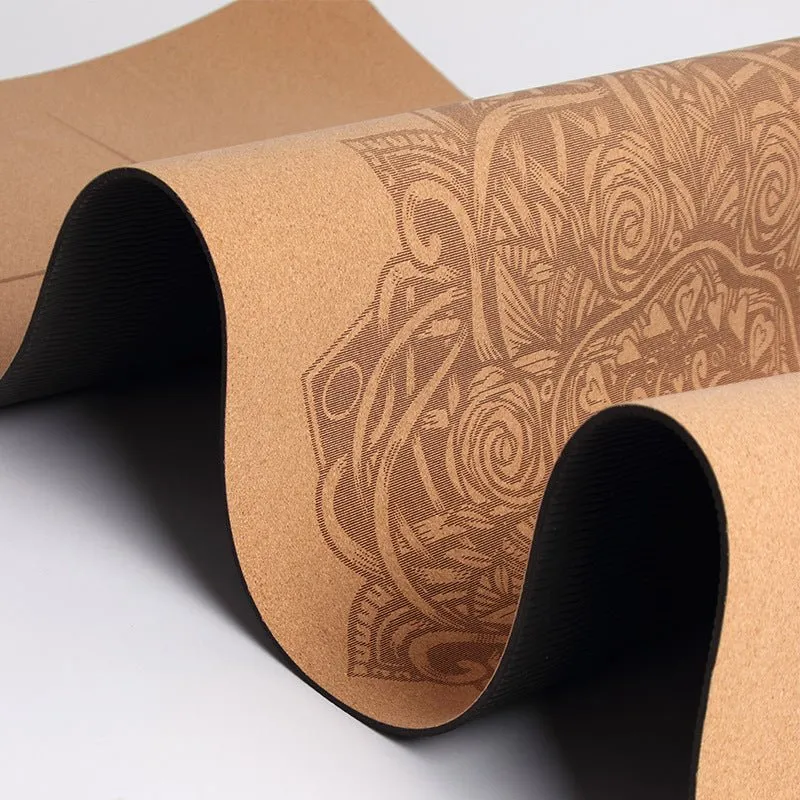 Woowooh Lotus Cork Yoga Mat