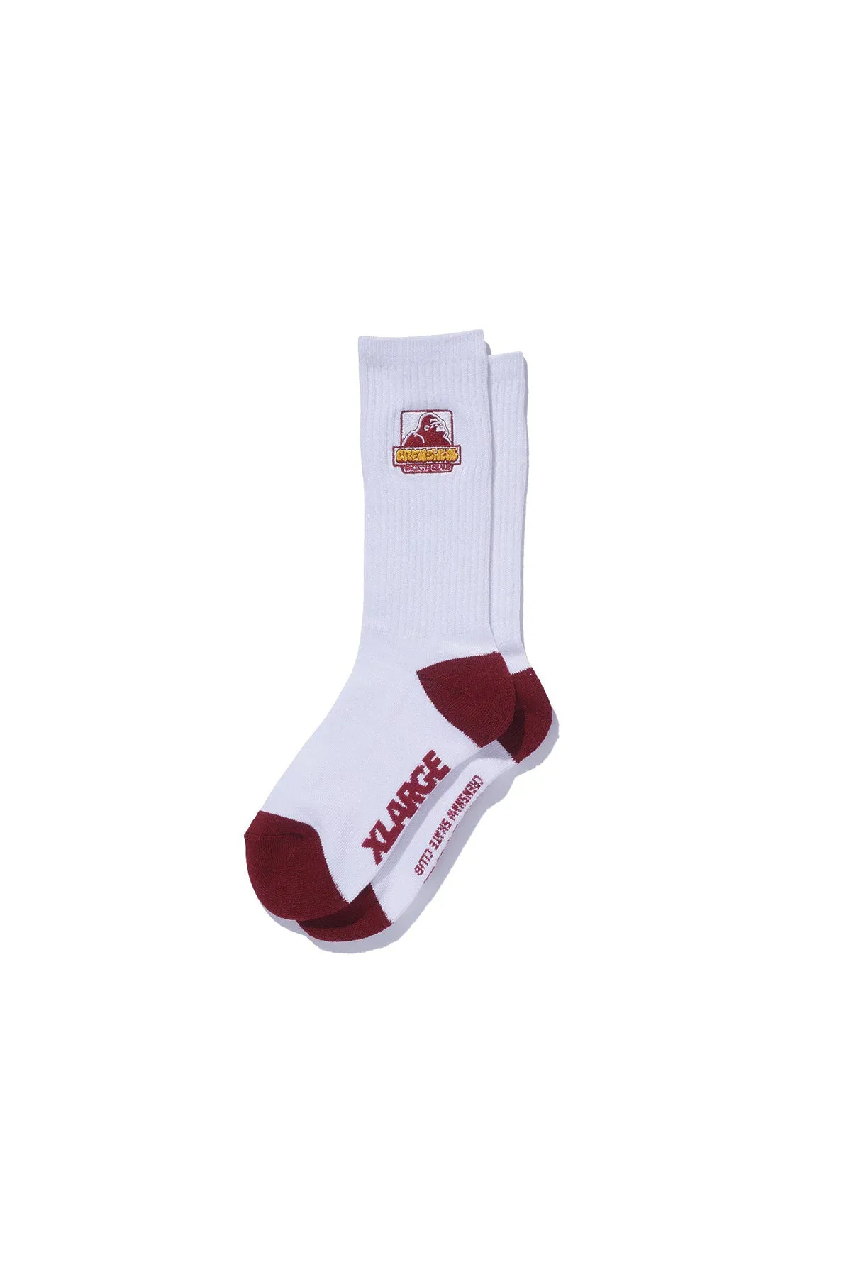 XLARGE x CSC OG SOCKS - WHITE