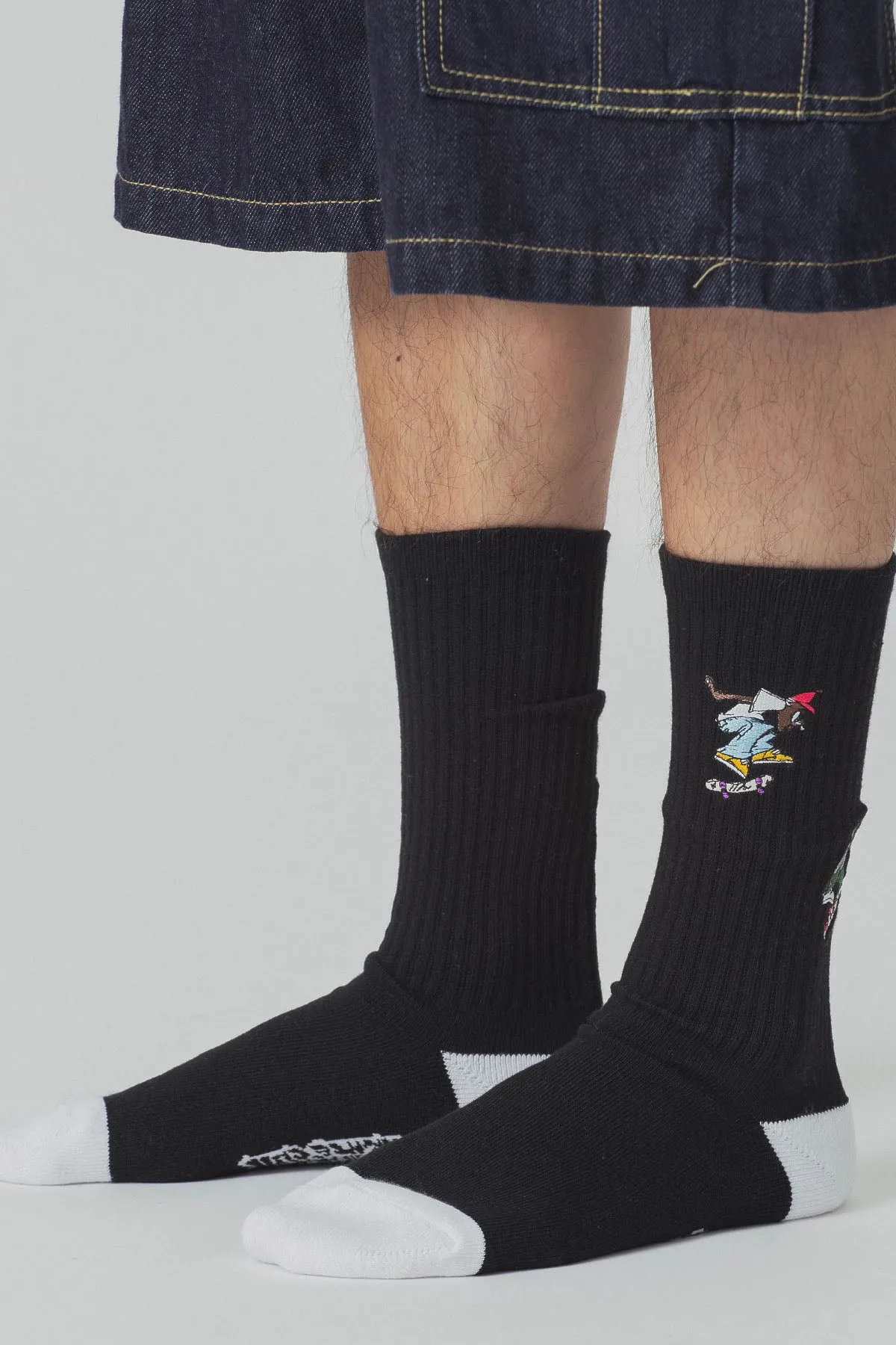 XLARGE x CSC SOCKS - BLACK