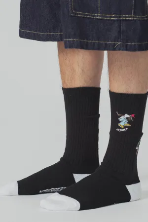 XLARGE x CSC SOCKS - BLACK