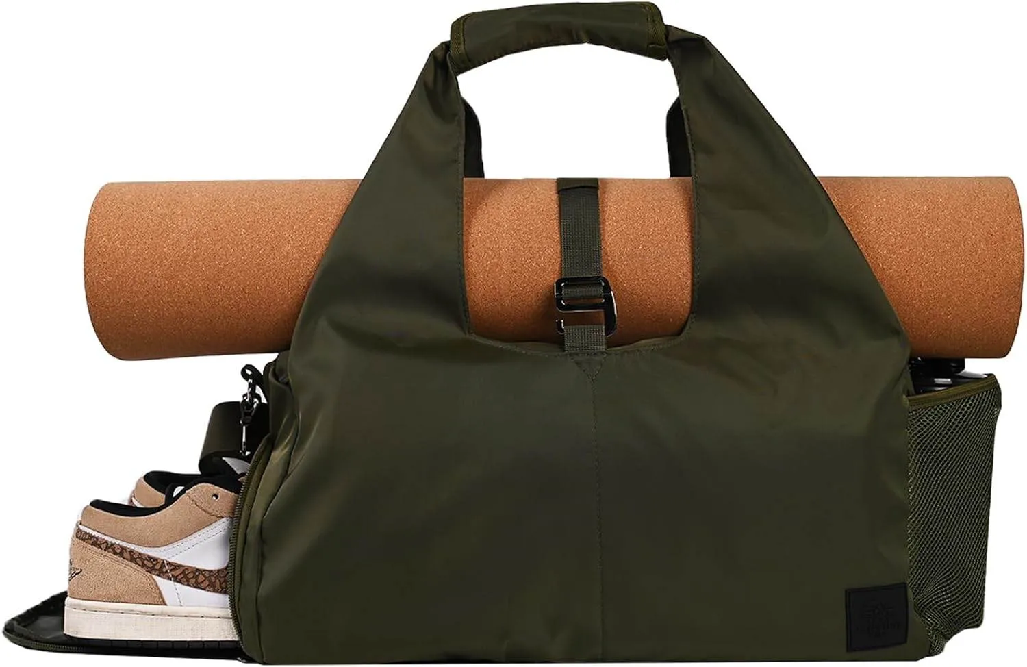 Yoga Bags for Women with Yoga Mat Bags Carrier Carryall Polyester Tote Bag for Pilates Shoulder for Travel Office Beach Workout
