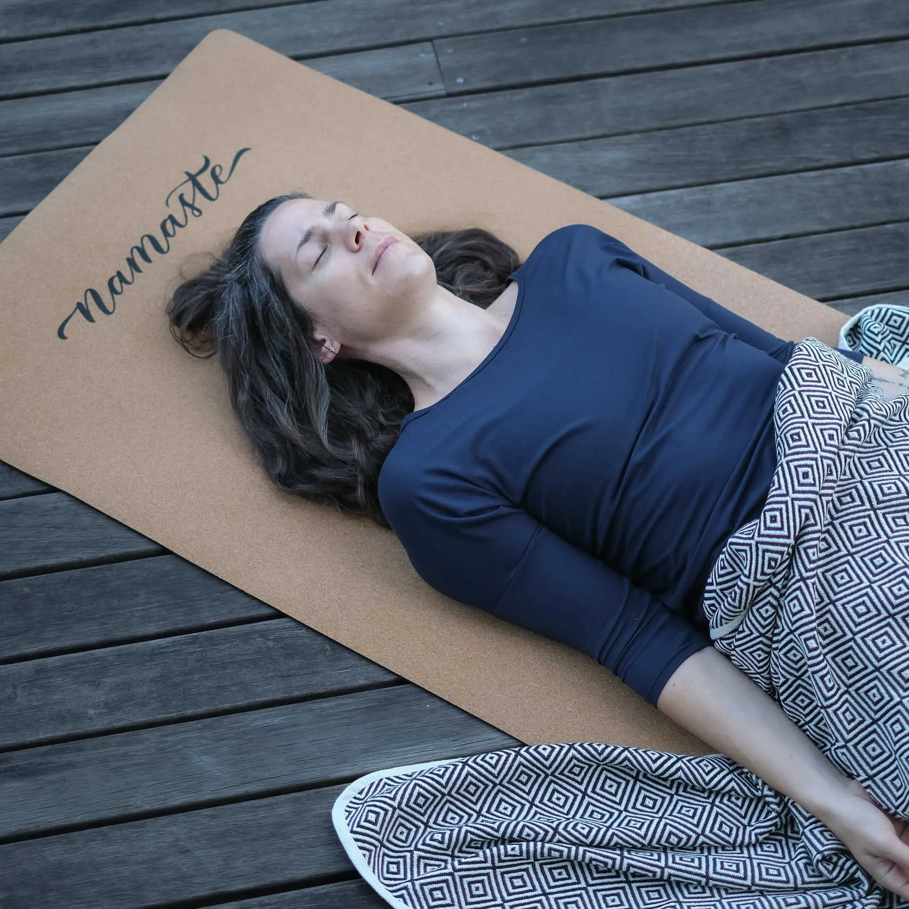 Yoga Decke Bio Baumwolle