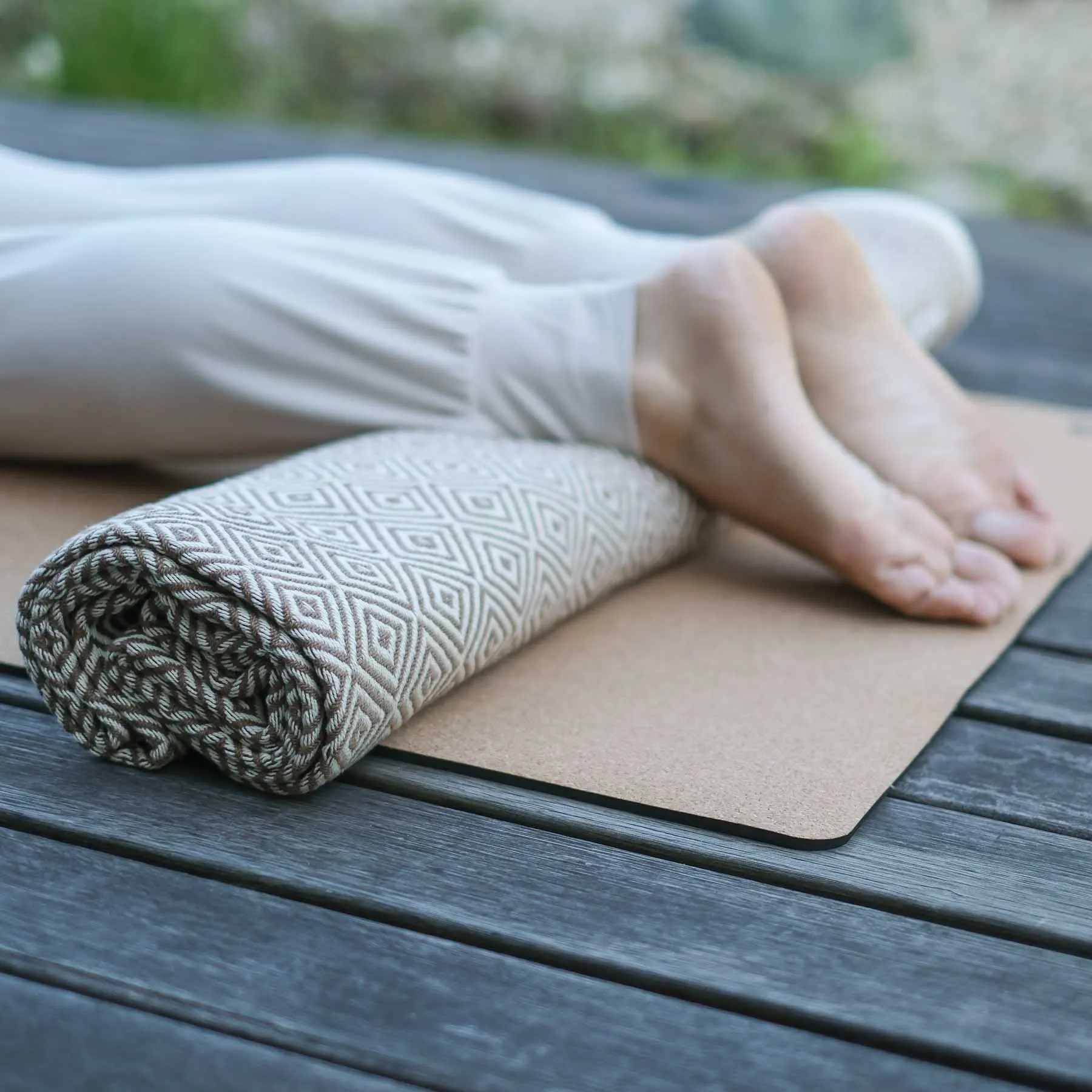 Yoga Decke Bio Baumwolle