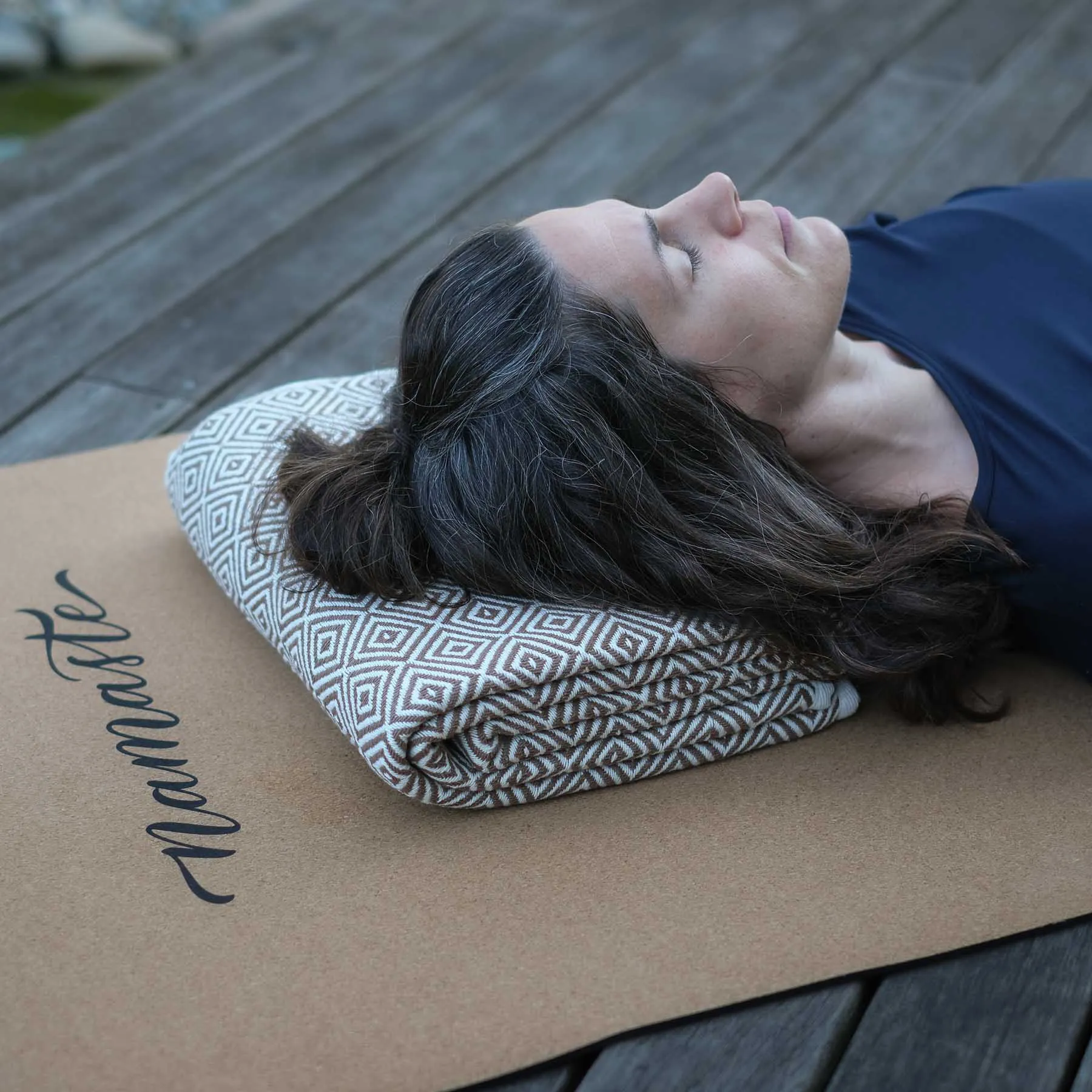 Yoga Decke Bio Baumwolle