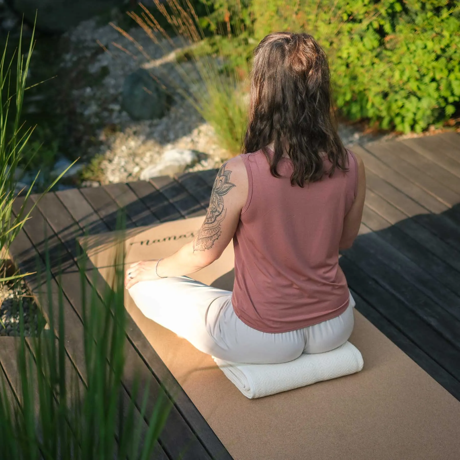 Yoga Decke Bio Baumwolle