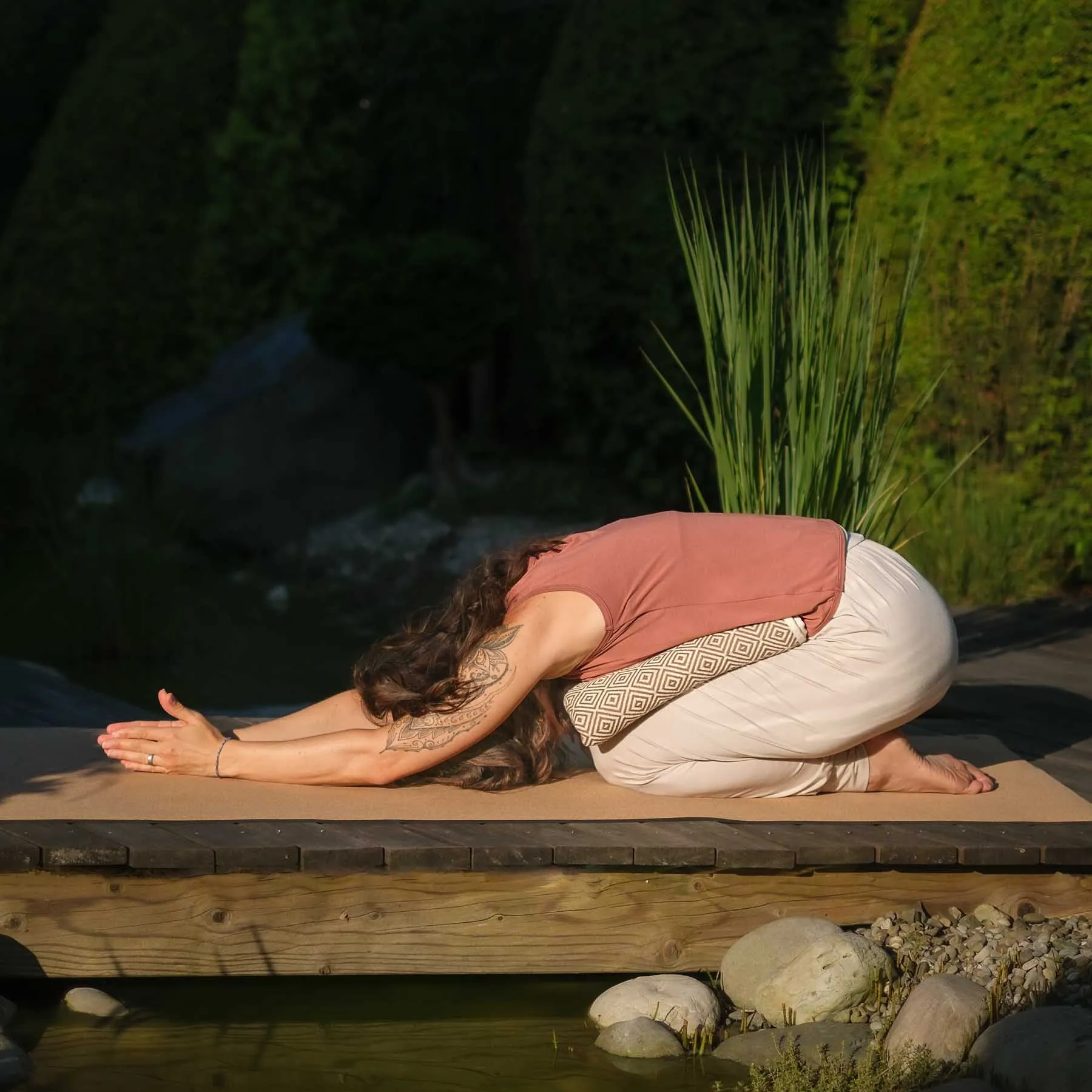 Yoga Decke Bio Baumwolle