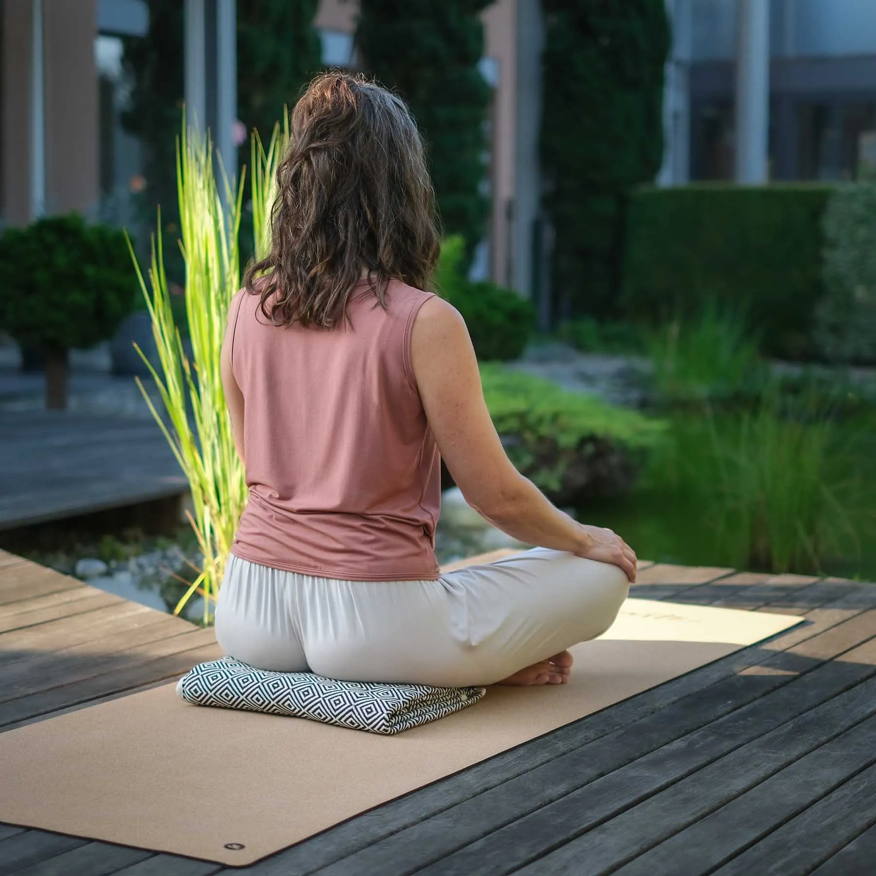 Yoga Decke Bio Baumwolle