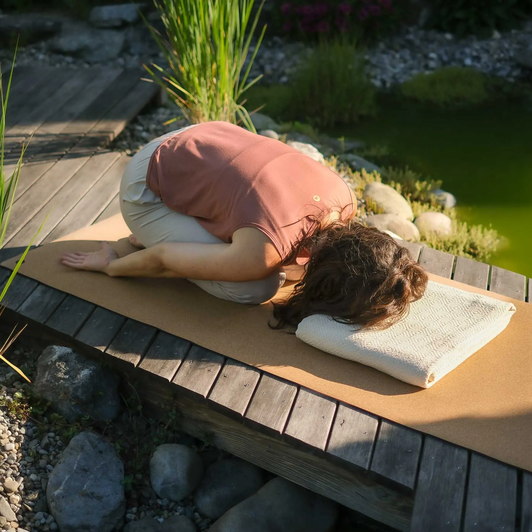 Yoga Decke Bio Baumwolle
