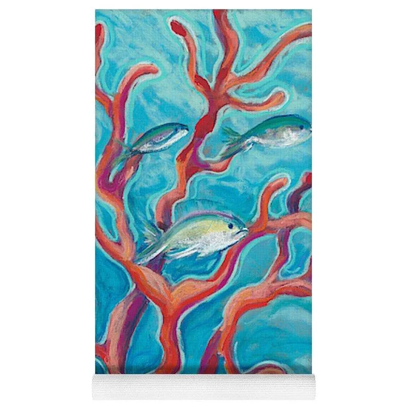 Yoga Mat: Coral Assets