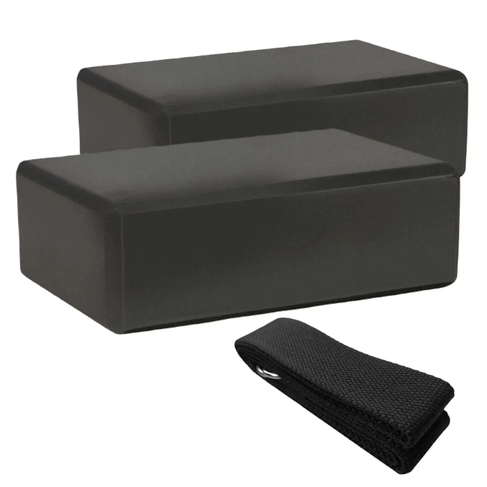 Yoga Set (2x Block, 1x Strap)