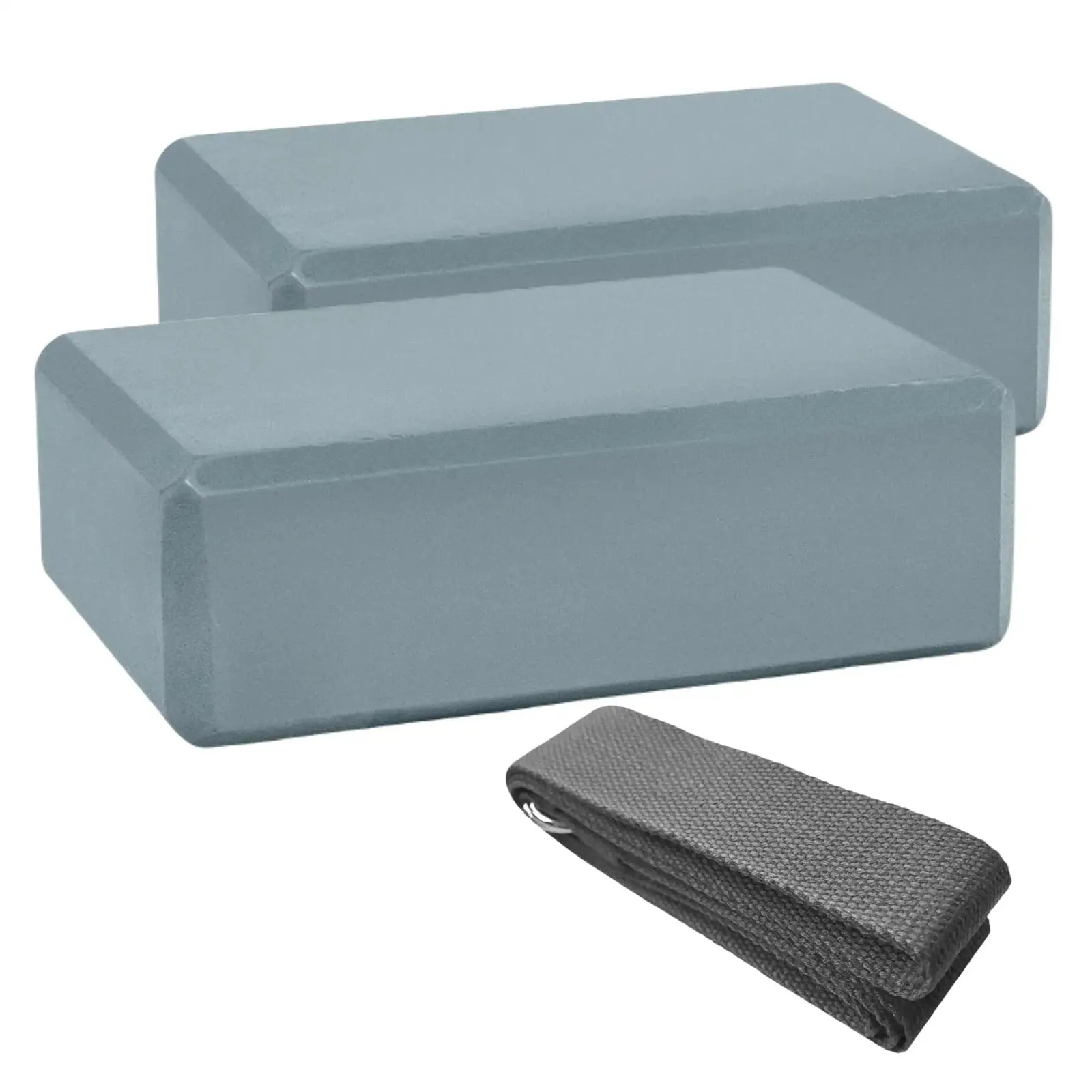 Yoga Set (2x Block, 1x Strap)