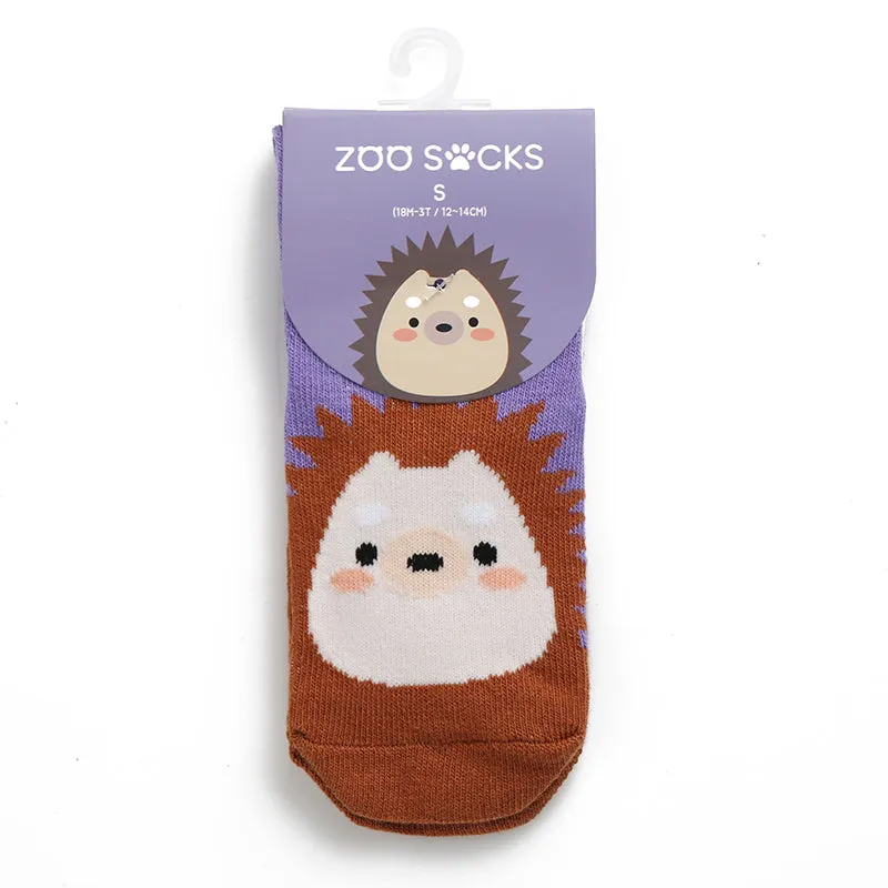 Zoo Porcupine Non-Slip Socks V1293
